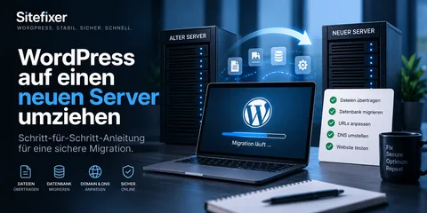 WordPress auf einen neuen Server umziehen: Schritt-für-Schritt-Anleitung
