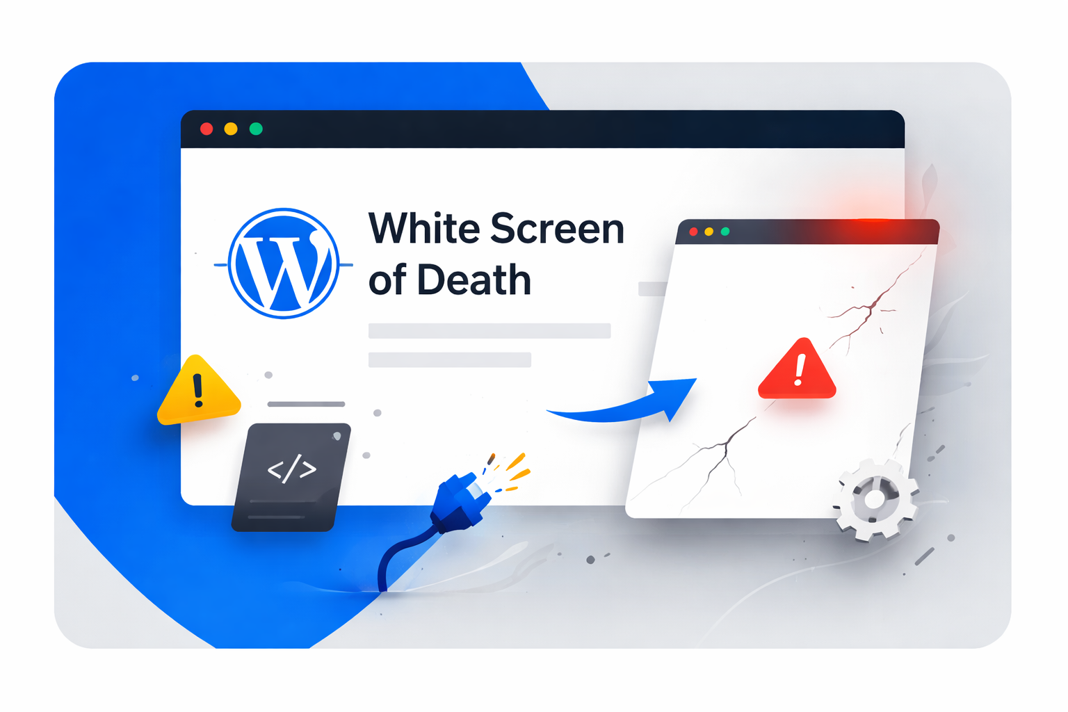 Sitefixer Blog Visual zu WordPress Fehlern und technischer Wiederherstellung
