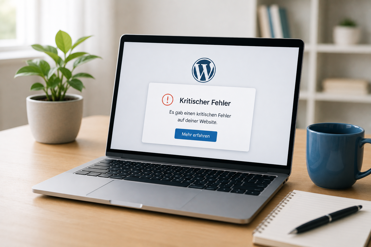 WordPress kritischer Fehler