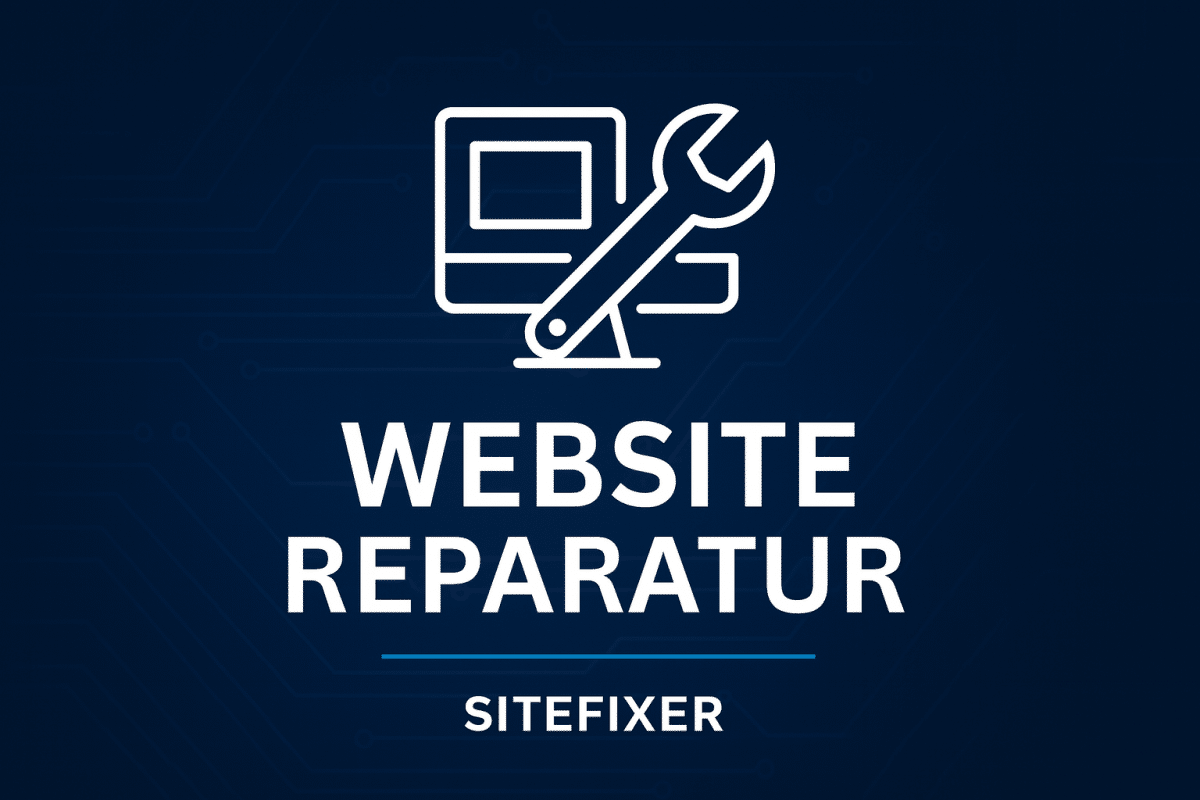 Website-Reparatur website reparatur