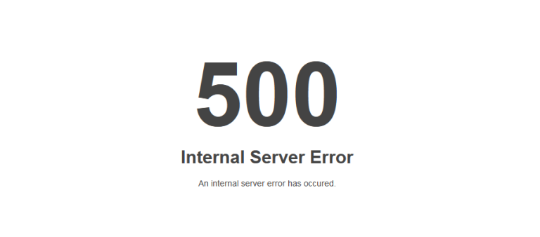 WordPress Error 500 beheben